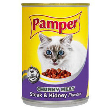 Pamper Friskies Chunky Steak & Kidn 1 x 400G