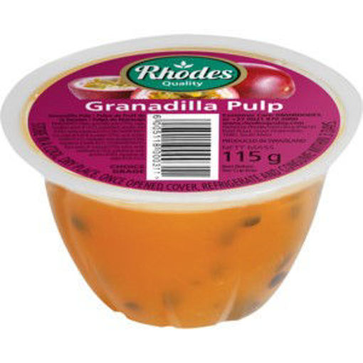 Rhodes Fruit Granadilla Pulp 1 x 115Gr