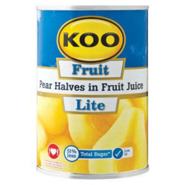 Koo Fruit Pear Halves In Fruit Juice 1 x 410G