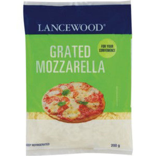 Lancewood Grated Cheese  Mozzarella 1 x 200Gr