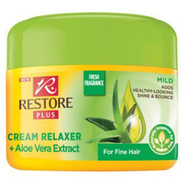 Restore Plus Hair Relaxer Aloe Vera Cream 1 x 250Ml