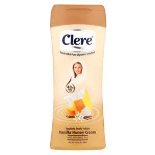 Clere Hand & Body Lot Vanilla Honey 1 x 400Ml