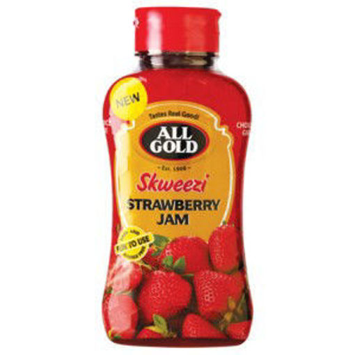 All Gold Jam Squeeze Strawberry 1 x 460Gr