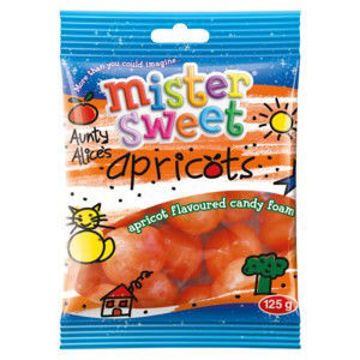 Mr Sweet Jelly Apricots 1 x 125G