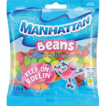 Manhattan Jelly Beans Fruity 1 x 125Gr