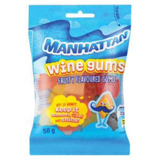 Manhattan Jelly Mini Wine Gums 1 x 50Gr