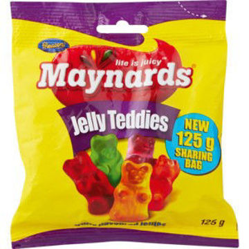 Maynards Jelly Sour Teddies 1 x 125G