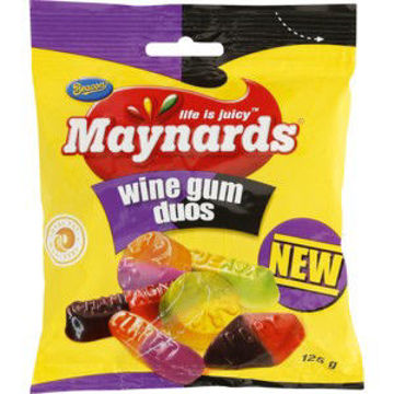 Maynards Jelly Sour Wine Dos 1 x 125G