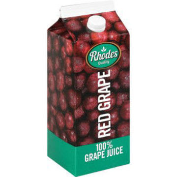 Rhodes Juice 100%  Red Grape 1 x 2Lt