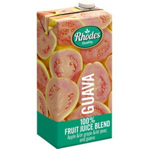 Rhodes Juice 100% Guava 1 x 1Lt