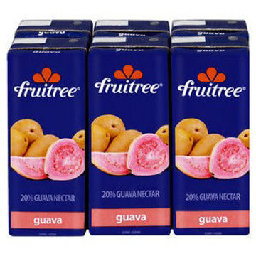 Fruitreee Juice Guava 6 x 200Ml