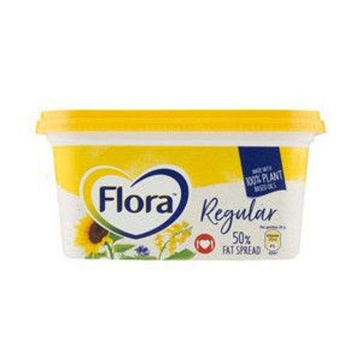 Flora Marg Tub Medium Fat Spread Regular 1 x 1Kg