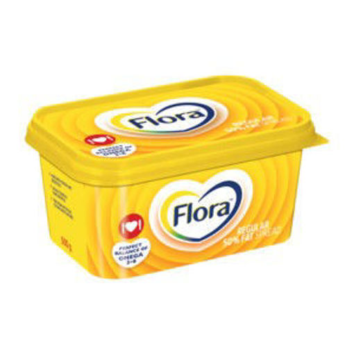 Flora Margarine Reg Tub 1 x 500Gr