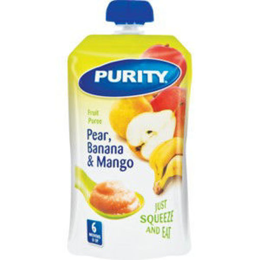 Purity Meal Pouch PR Banana Mango 1 x 110Ml