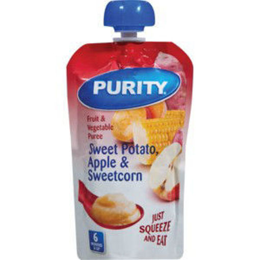 Purity Meal Pouch Sweet Pot Apple Sweet Cor 1 x 110Ml