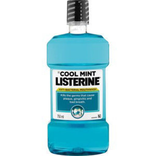 Listerine Mouth Wash Cool Mint +250ml Val P 1 x 500Ml