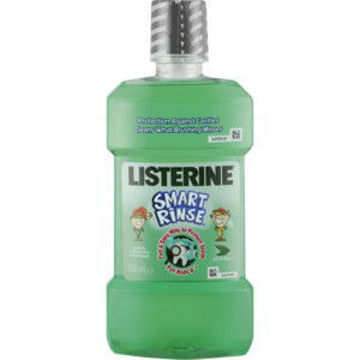 Listerine Mouth Wash Smart Rinse Mint 1 x 500Ml