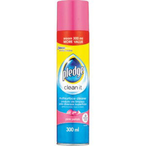 Pledge Multi Surf Clean  Pink Petals 1 x 300Ml