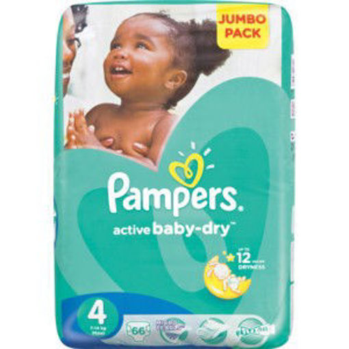 Pampers Nappies Act Baby JP Maxi 66s 1 x 0Ea