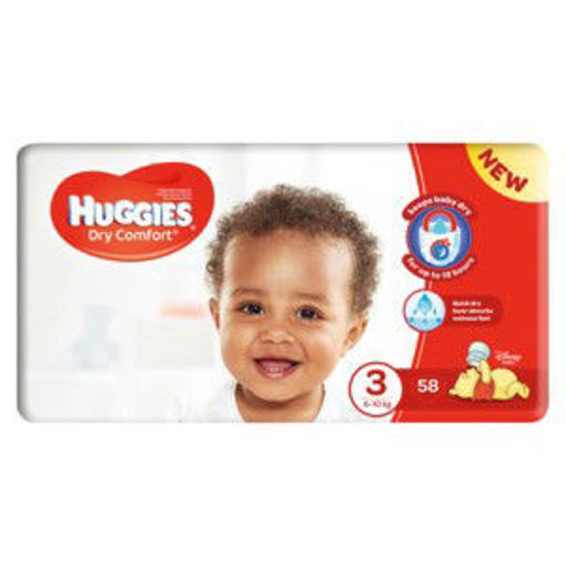 Huggies Nappies Dry Comfort VP Size 3 1 x 0Ea