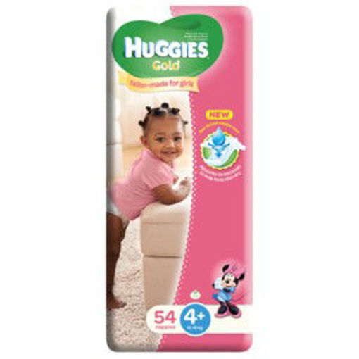 Huggies Nappies Gold Poly S4+ Girl 1 x 0Ea