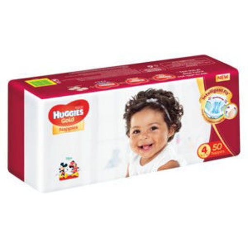 Huggies Nappies Gold Value Pack Size 4 1 x 0Ea