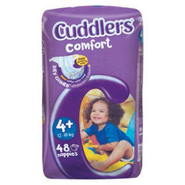 Cuddlers Nappy Comfort S4+ 1 x 48`s