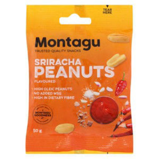 Montagu Nuts Flavored Roasted Sriracha 1 x 50G