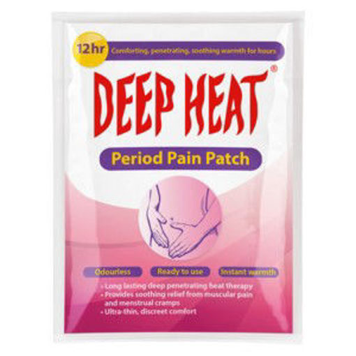 Deep Heat Pain Patch Period 1 x 0Ea