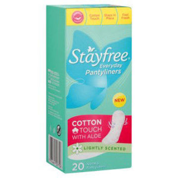 Stayfree Panty Liners E Aloe 1 x 20`s