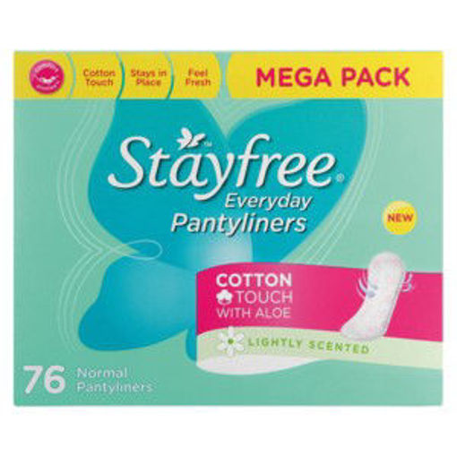 Stayfree Panty Liners E Scent 1 x 76`S