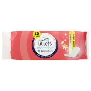 Lil Lets Panty Liners Essent 20 +5 Free Scented 1 x 0Ea