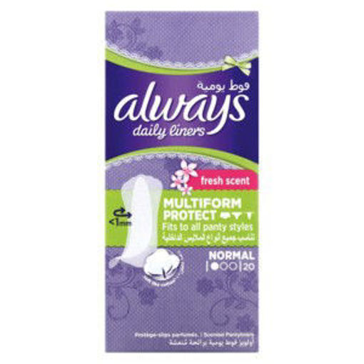 Always Panty Liners Normal Light Scented 1 x 20`s