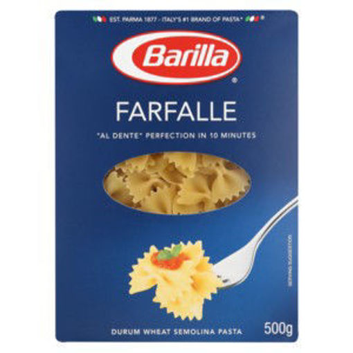 Barilla Pasta Farfalle 1 x 500G