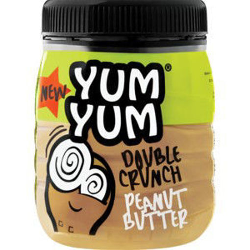 Yum Yum Peanut Butter Double Crunch 1 x 400G