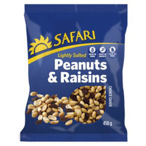 Safari Peanuts & Raisins 1 x 450G