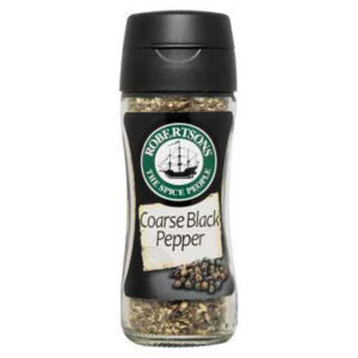 Robertsons Pepper Black Coarse 1 x 100Ml