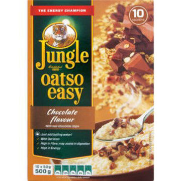 Jungle Oats Porridge Oatso Easy Chocolate 1 x 500G