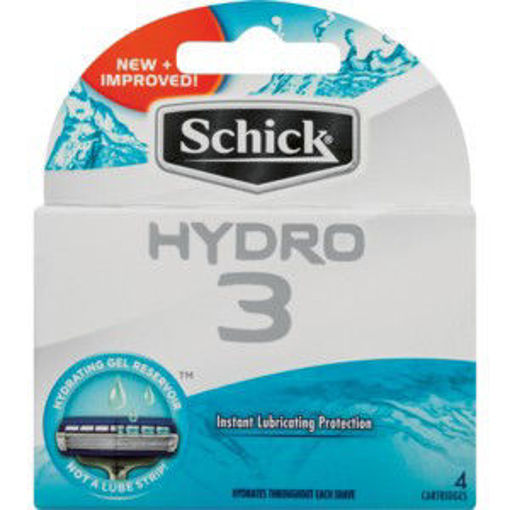 Schick Razor Blades Hydro 3 Refill 1 x 4`s