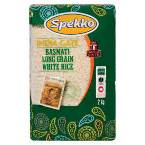 Spekko Rice Basmati India Gate Classic 1 x 2Kg