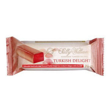 SALLY WILLIAMS Rose Infused Turkish Bars In Milk Chocolate 1 x 70G