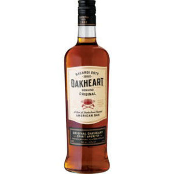 Bacardi Rum Oakheart 1 x 750Ml