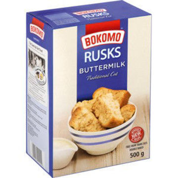 Bokomo Rusks Buttermilk 1 x 500G