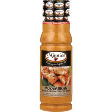 Minnies Sce Mozambican Garlic Lemon 1 x 250Ml