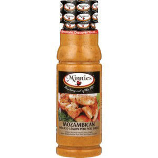 Minnies Sce Mozambican Garlic Lemon 1 x 250Ml