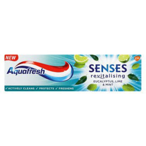 Aquafresh Senses T/paste Eucalyp/Lime 1 x 75Ml