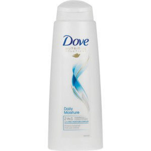 Dove Shamp/Cond 2 In 1 Daily Moist 1 x 400Ml