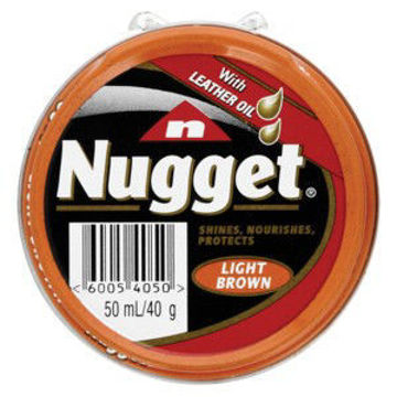 Nugget Shoe Polish Light Brown 1 x 50Ml