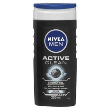 Nivea Shower Gel Active Clean 1 x 250Ml