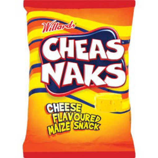 Willards Snaks Cheasenaks  Cheese & Onion 1 x 135Gr